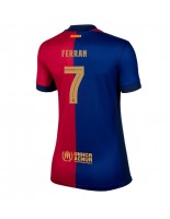 Barcelona Ferran Torres #7 Kotipaita Naisten 2024-25 Lyhythihainen